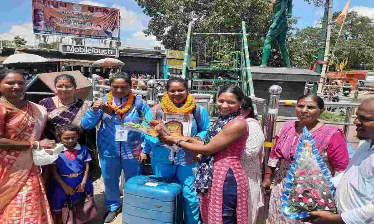 नेपाल में आयोजित इंडो-नेपाल इंटरनेशनल चैंपियनशिप में जयंती देवगम व निर्मला लमय ने लहराया परचम