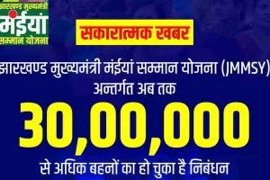 झारखंड मुख्यमंत्री मंईयां सम्मान योजना: 10 दिनों में 32 लाख आवेदन, JMM की चुनावी रणनीति और महिला वोटरों पर नजर